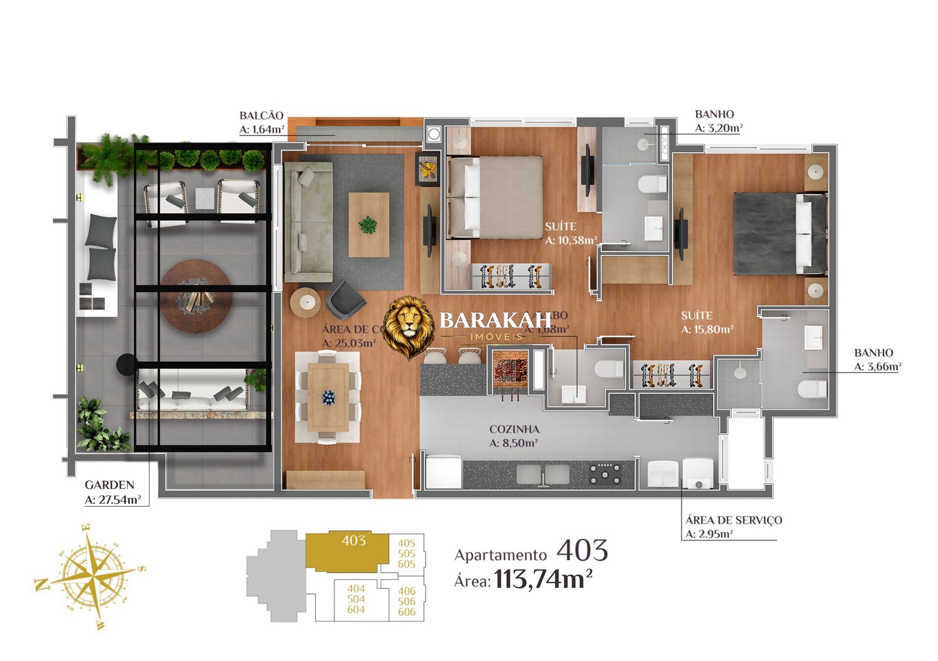 Apartamento, 2 quartos, 114 m² - Foto 34