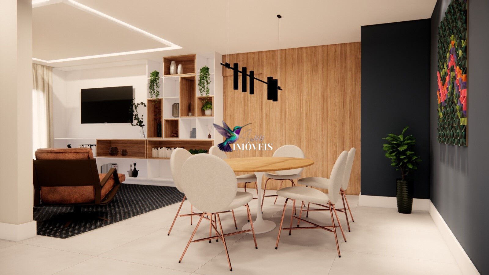 Apartamento à venda com 2 quartos, 214m² - Foto 3
