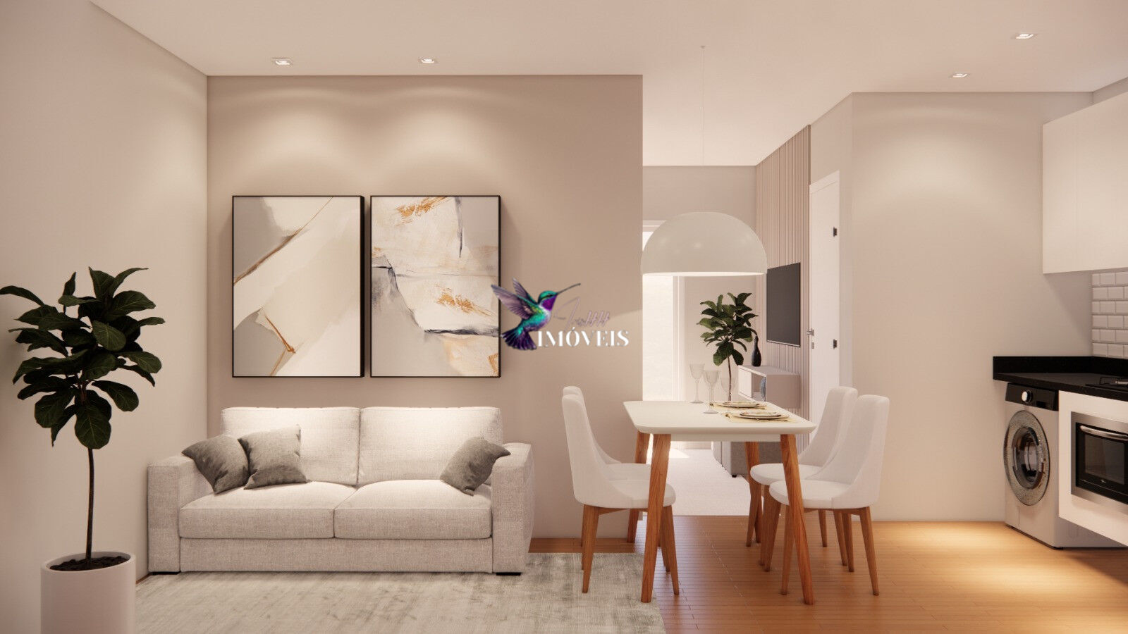 Apartamento à venda com 2 quartos, 214m² - Foto 2