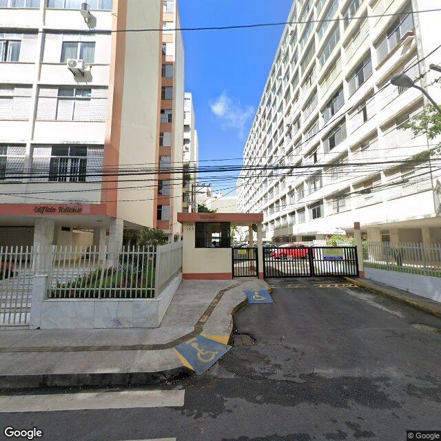 Imagem estática do "Street View" da localização