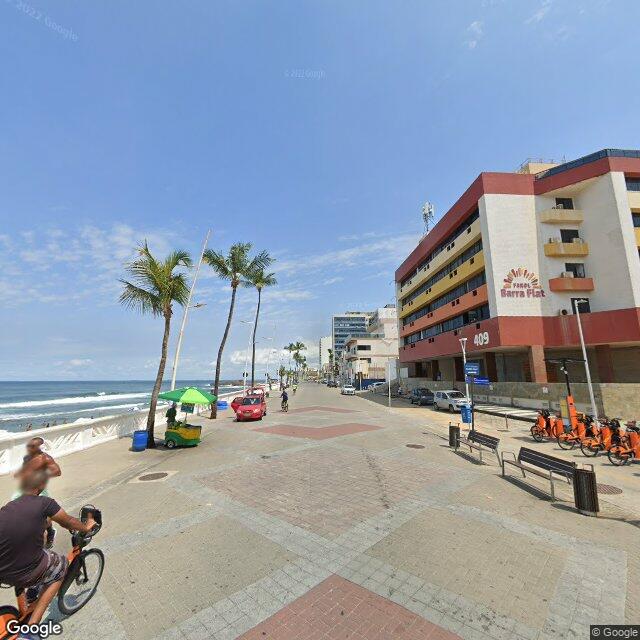 Imagem estática do "Street View" da localização