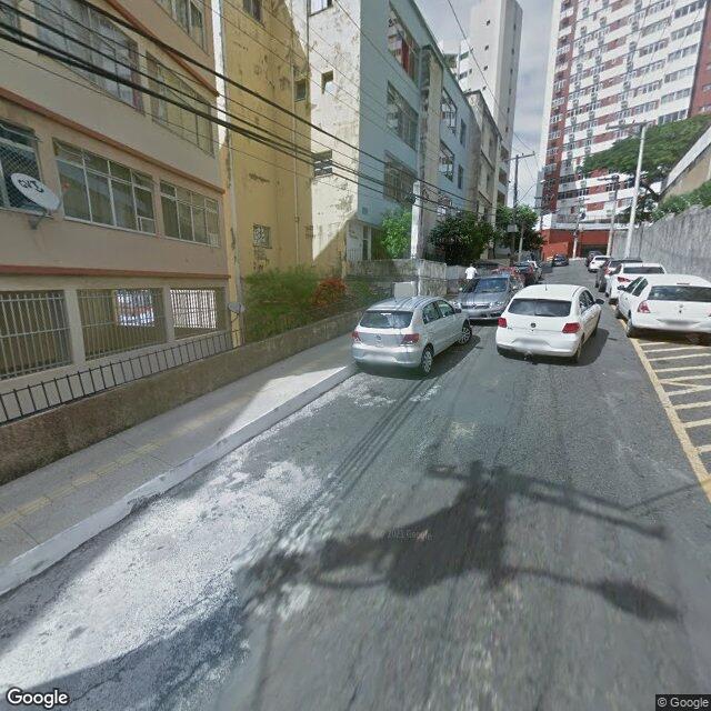 Imagem estática do "Street View" da localização