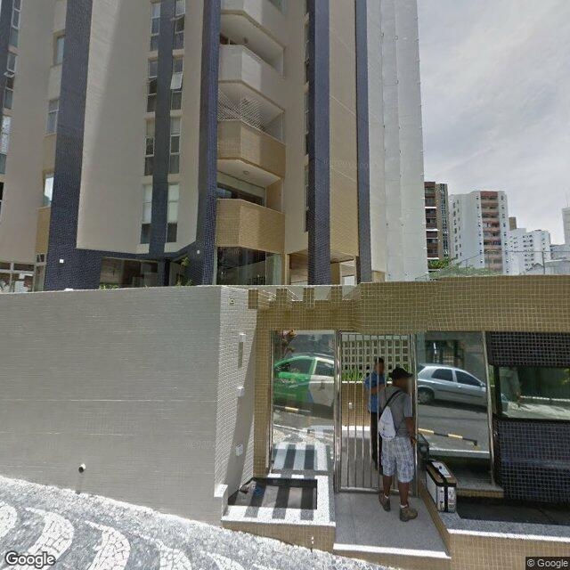 Imagem estática do "Street View" da localização