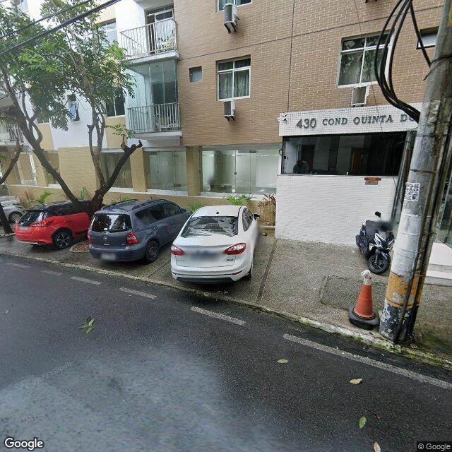 Imagem estática do "Street View" da localização