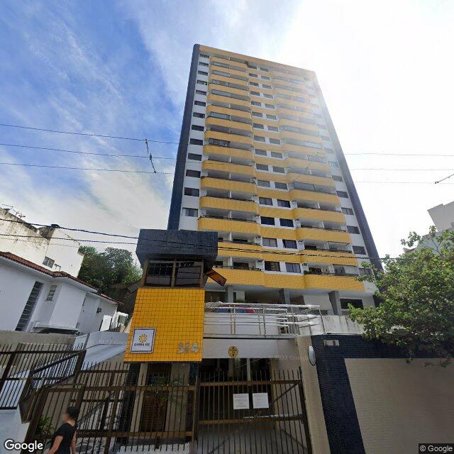 Imagem estática do "Street View" da localização