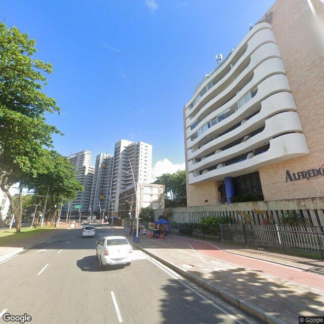 Imagem estática do "Street View" da localização