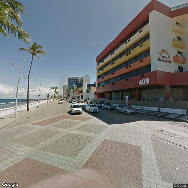 Imagem estática do "Street View" da localização