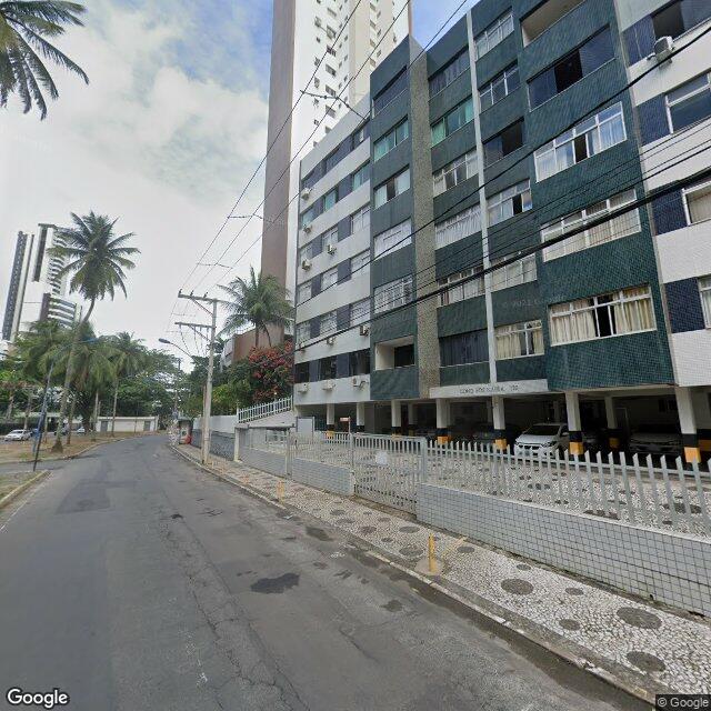 Imagem estática do "Street View" da localização