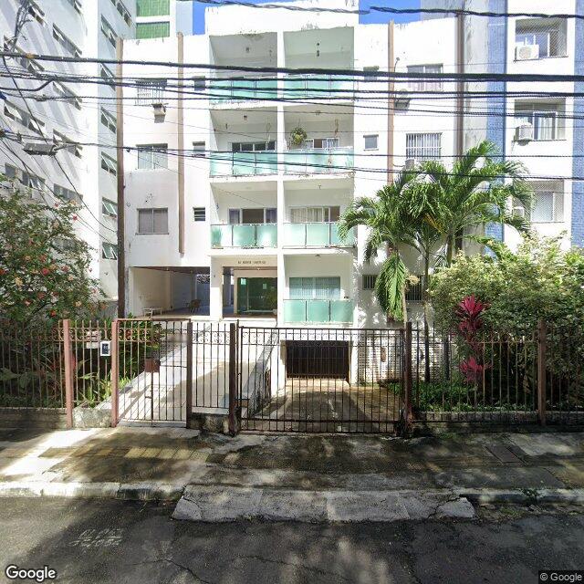 Imagem estática do "Street View" da localização