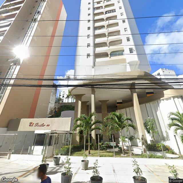 Imagem estática do "Street View" da localização