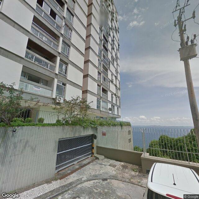 Imagem estática do "Street View" da localização