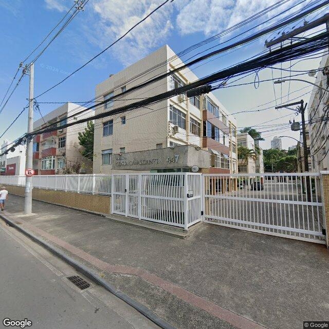 Imagem estática do "Street View" da localização