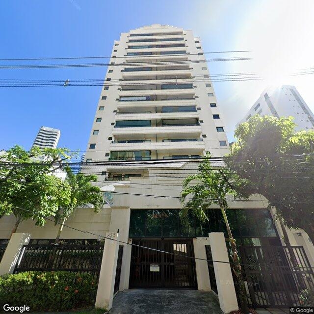 Imagem estática do "Street View" da localização