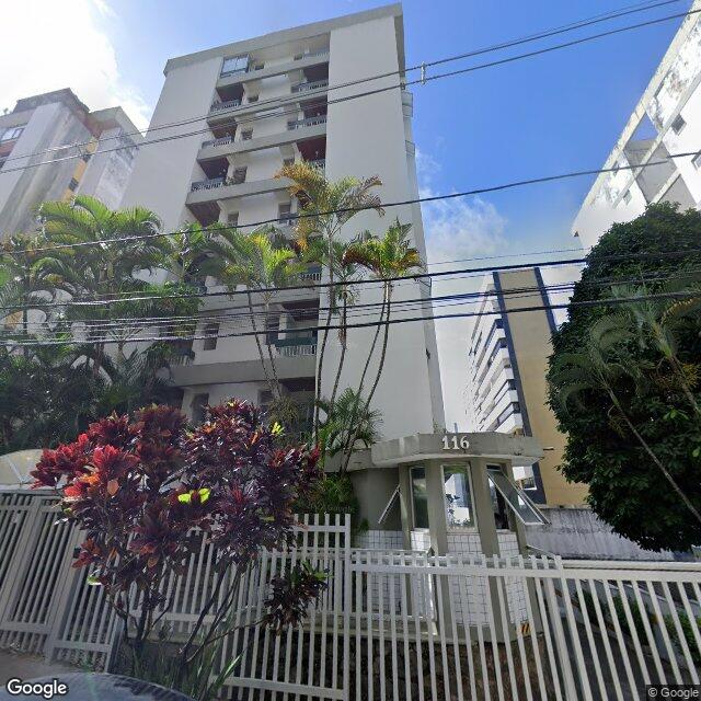 Imagem estática do "Street View" da localização