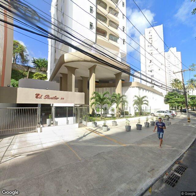 Imagem estática do "Street View" da localização