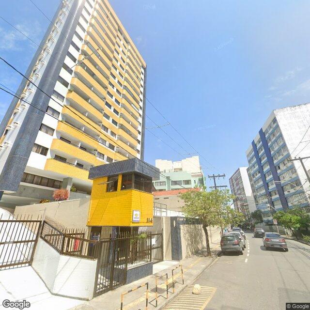 Imagem estática do "Street View" da localização