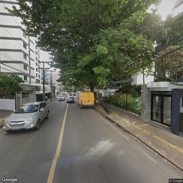 Imagem estática do "Street View" da localização