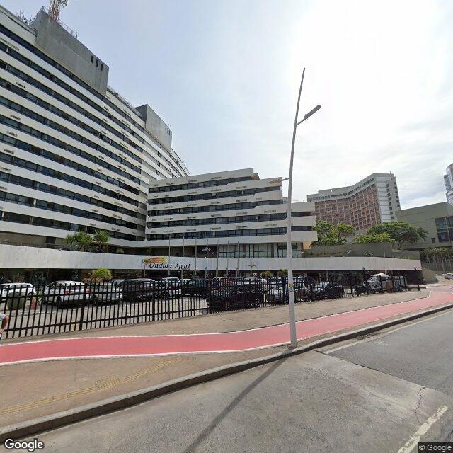 Imagem estática do "Street View" da localização