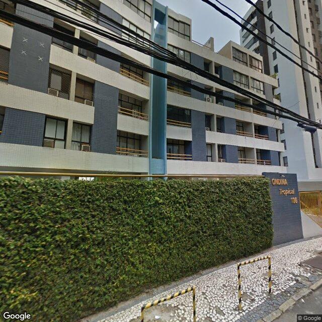 Imagem estática do "Street View" da localização