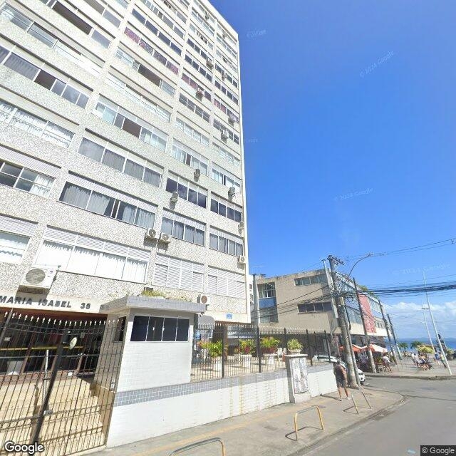 Imagem estática do "Street View" da localização