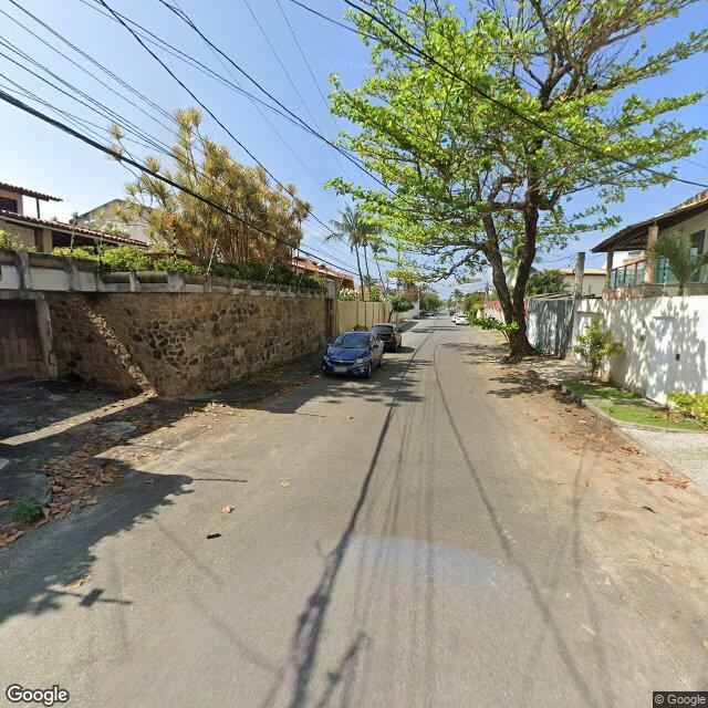 Imagem estática do "Street View" da localização