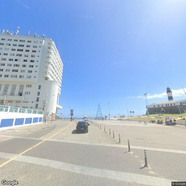 Imagem estática do "Street View" da localização