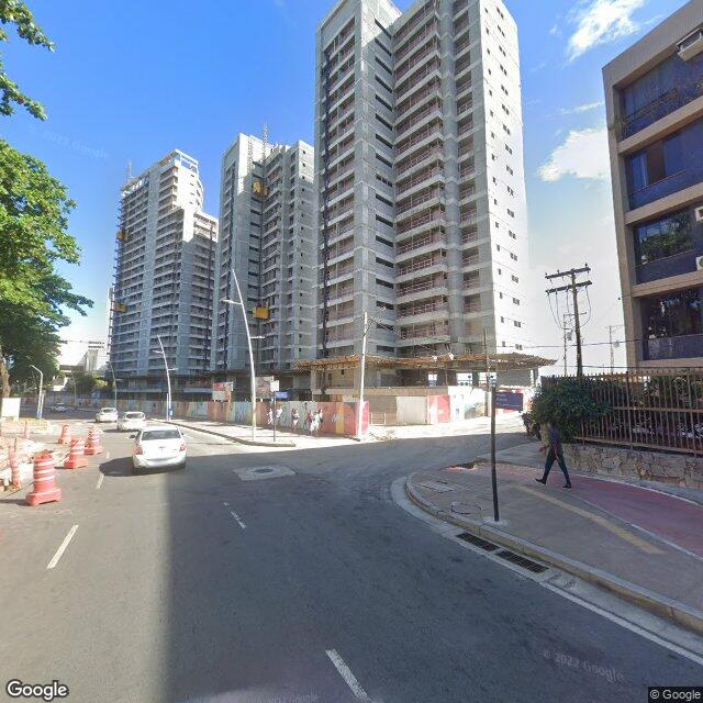 Imagem estática do "Street View" da localização