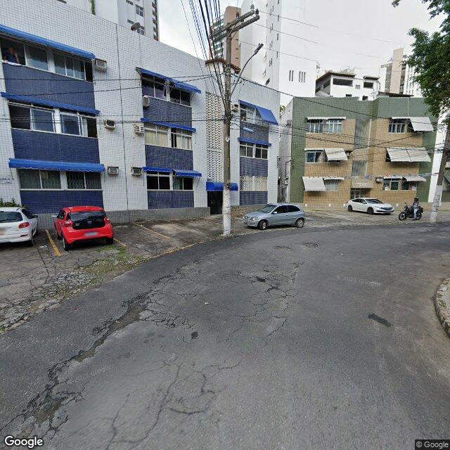 Imagem estática do "Street View" da localização