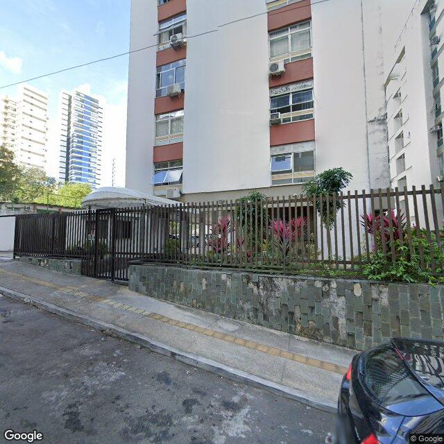 Imagem estática do "Street View" da localização