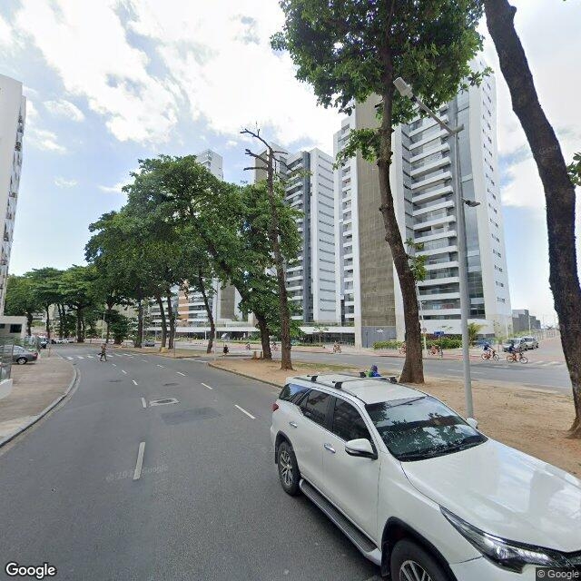 Imagem estática do "Street View" da localização