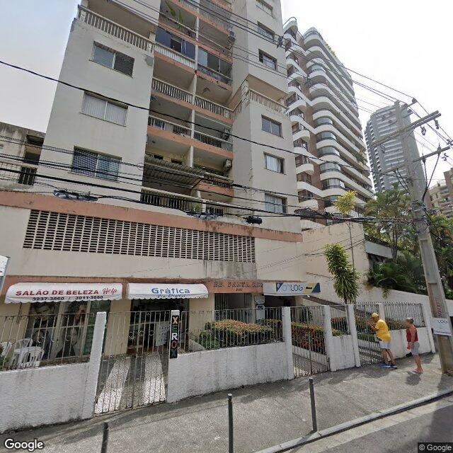 Imagem estática do "Street View" da localização