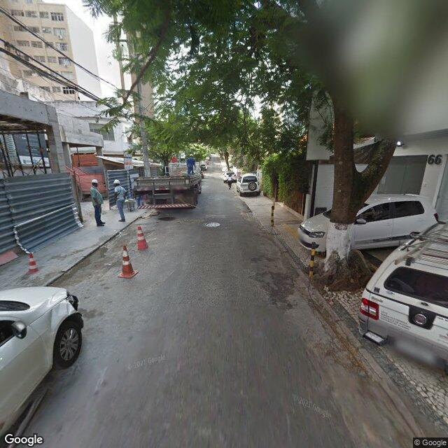 Imagem estática do "Street View" da localização