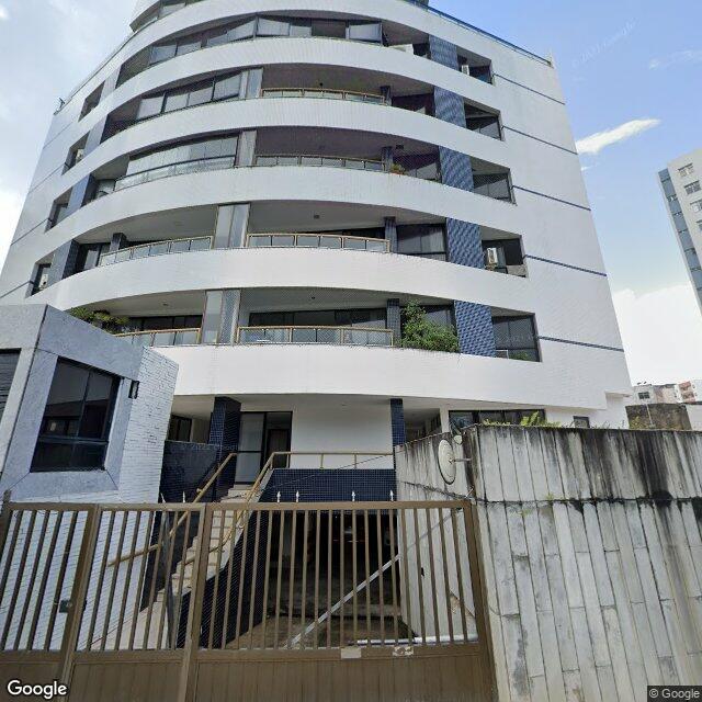 Imagem estática do "Street View" da localização