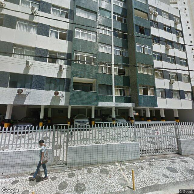 Imagem estática do "Street View" da localização