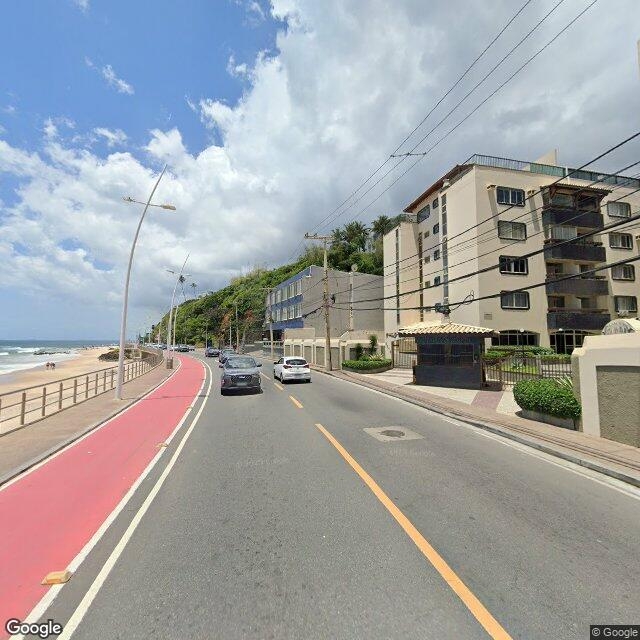 Imagem estática do "Street View" da localização