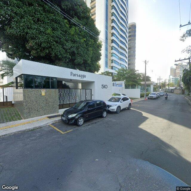 Imagem estática do "Street View" da localização