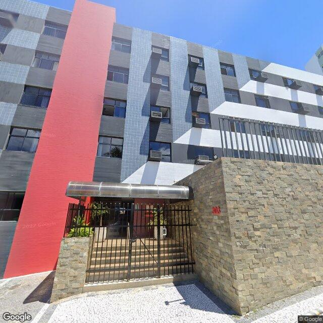 Imagem estática do "Street View" da localização