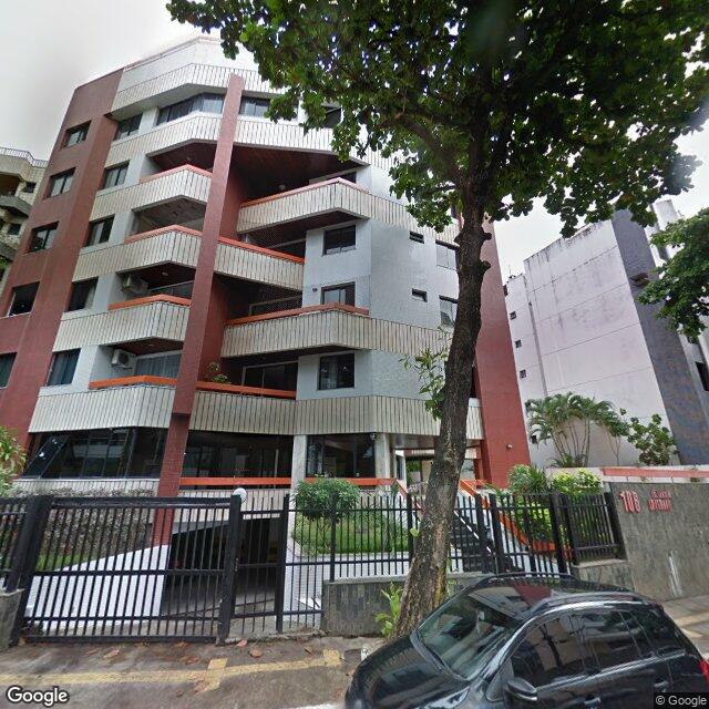 Imagem estática do "Street View" da localização