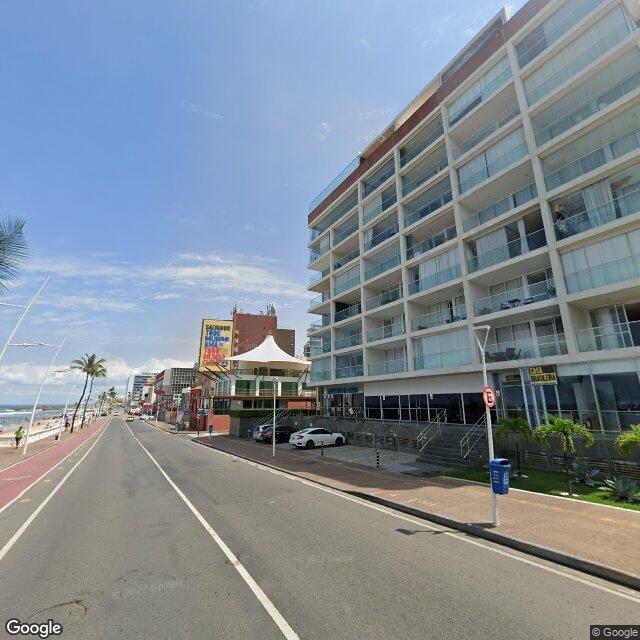 Imagem estática do "Street View" da localização