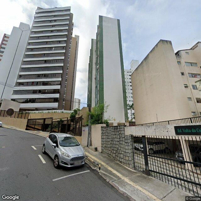 Imagem estática do "Street View" da localização