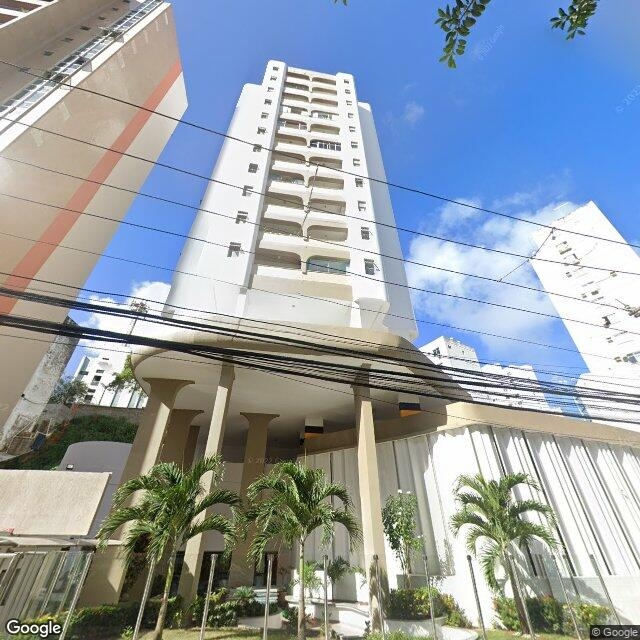 Imagem estática do "Street View" da localização