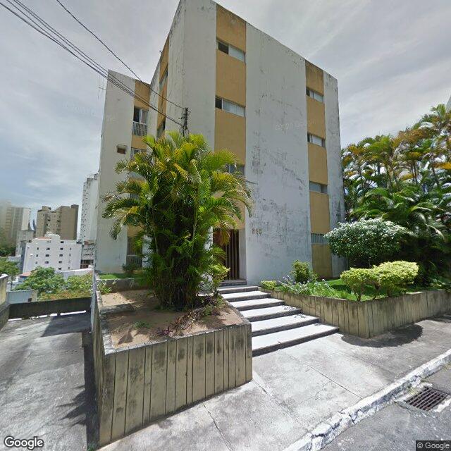 Imagem estática do "Street View" da localização