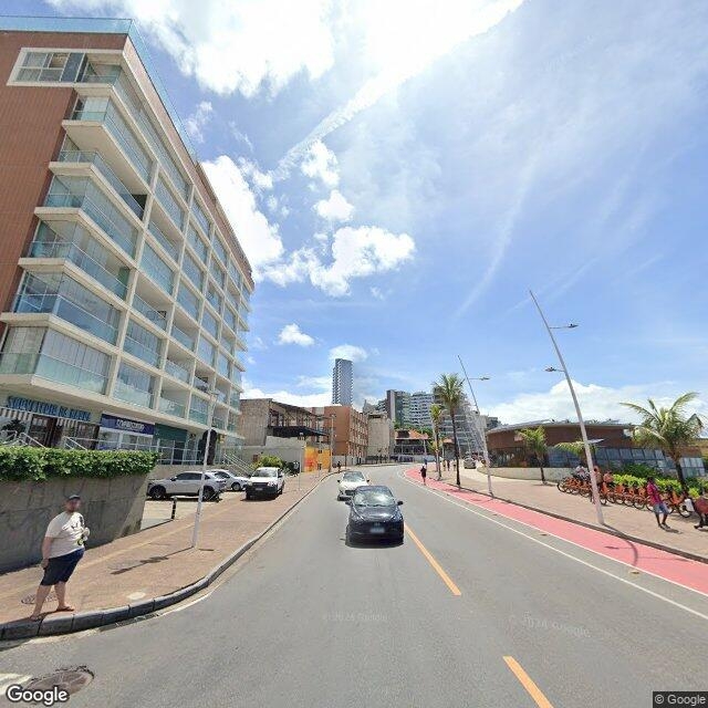 Imagem estática do "Street View" da localização