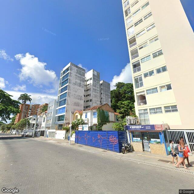 Imagem estática do "Street View" da localização