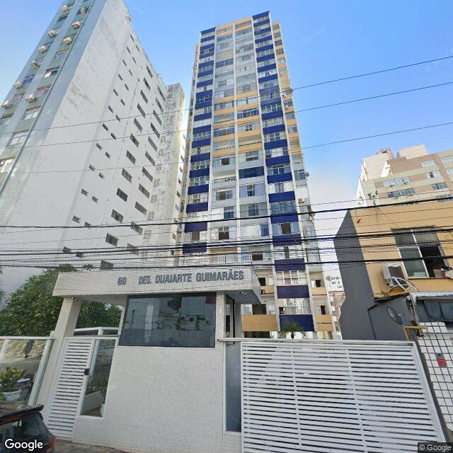 Imagem estática do "Street View" da localização