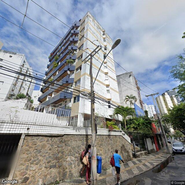 Imagem estática do "Street View" da localização