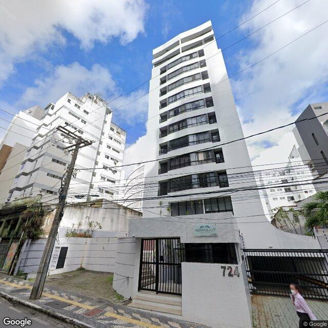 Imagem estática do "Street View" da localização