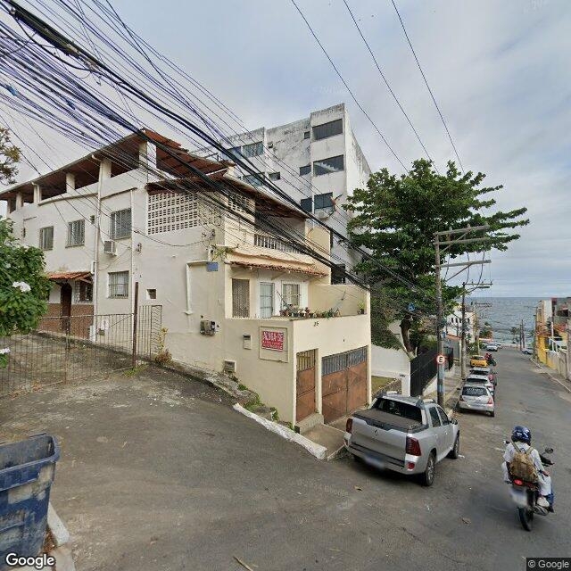 Imagem estática do "Street View" da localização