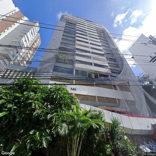 Imagem estática do "Street View" da localização