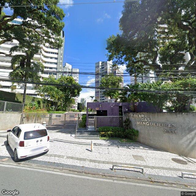 Imagem estática do "Street View" da localização